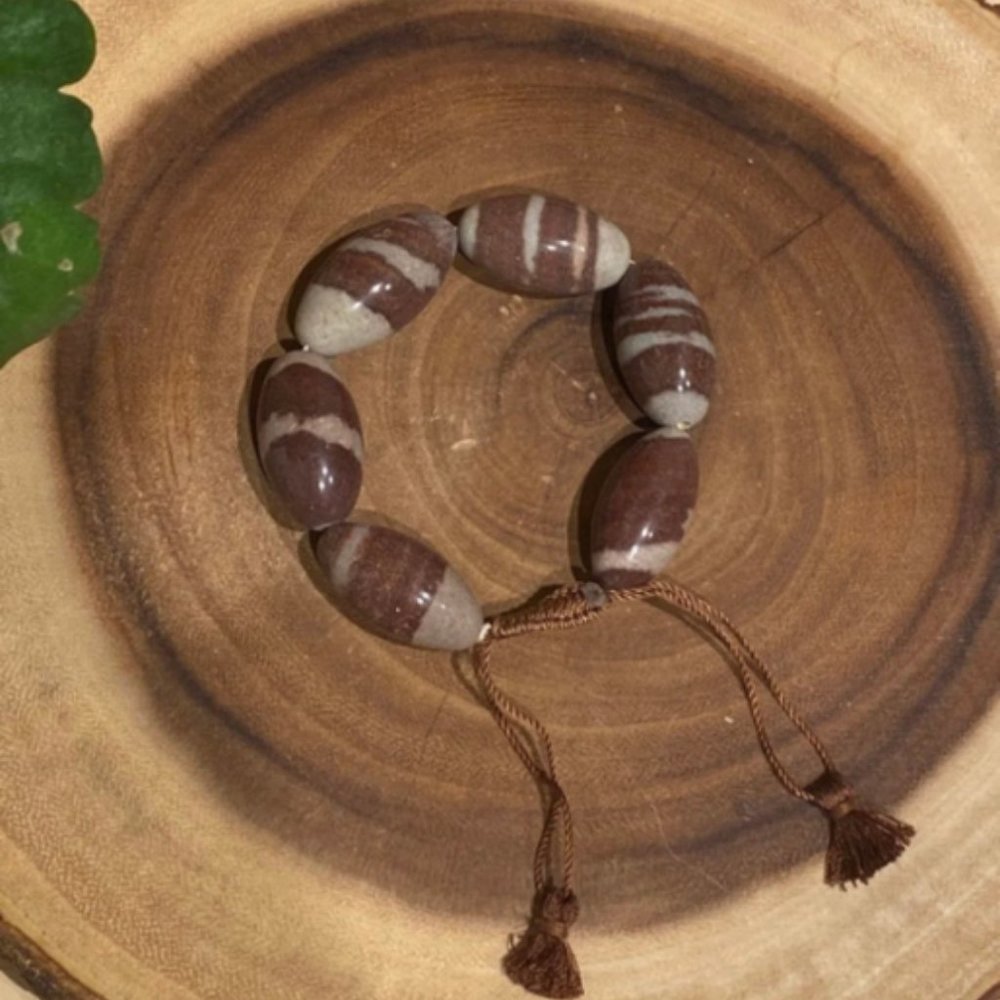 Shiva Lingam Adjustable Bracelet, Pregnancy Bracelet, Female Power, Fertility